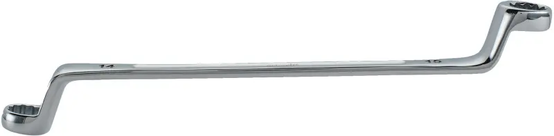 Klíč oboustranný očkový Milwaukee vyhnutý 75°, 14 x 15 mm, 4932492744 (MI4932492744)